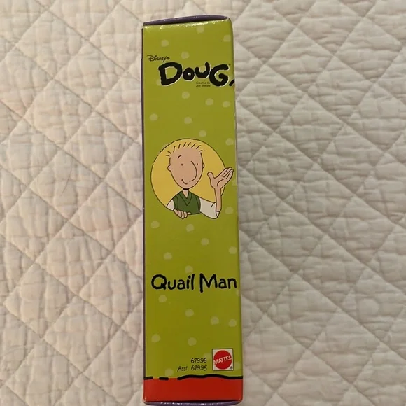 Disney’s Collectible Doug Quail Man Figure, Made by Mattel, New in Box - Picture 6 of 8